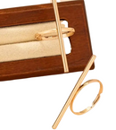 Conjunto de 2 Anéis Femininos Elegantes